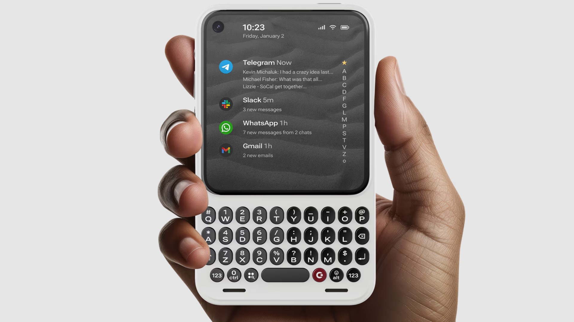 Clicks Communicator, Kembalinya Smartphone Berkeyboard Fisik di Era Android