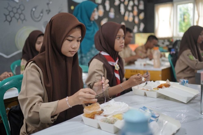Program Makan Bergizi Gratis di Pekanbaru Terjamin Higienis