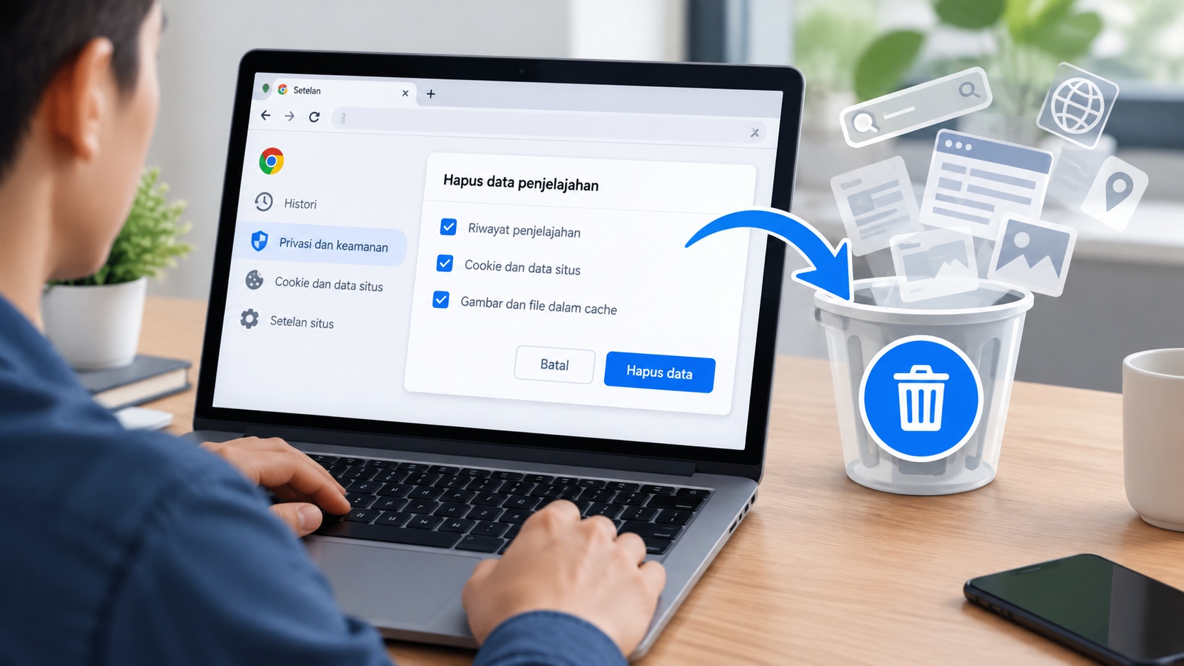 Apakah Menghapus Riwayat Browser Bisa Menghilangkan Semua Jejak Internet?