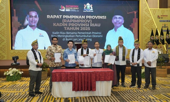 Kadin Riau Gaspol Perkuat Kolaborasi dengan UMRI di Rapimprov 2025