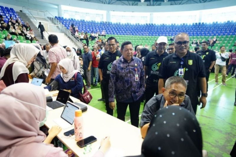 Ribuan Warga Riau Dapat Manfaat Cek Kesehatan Gratis di HKN ke-61