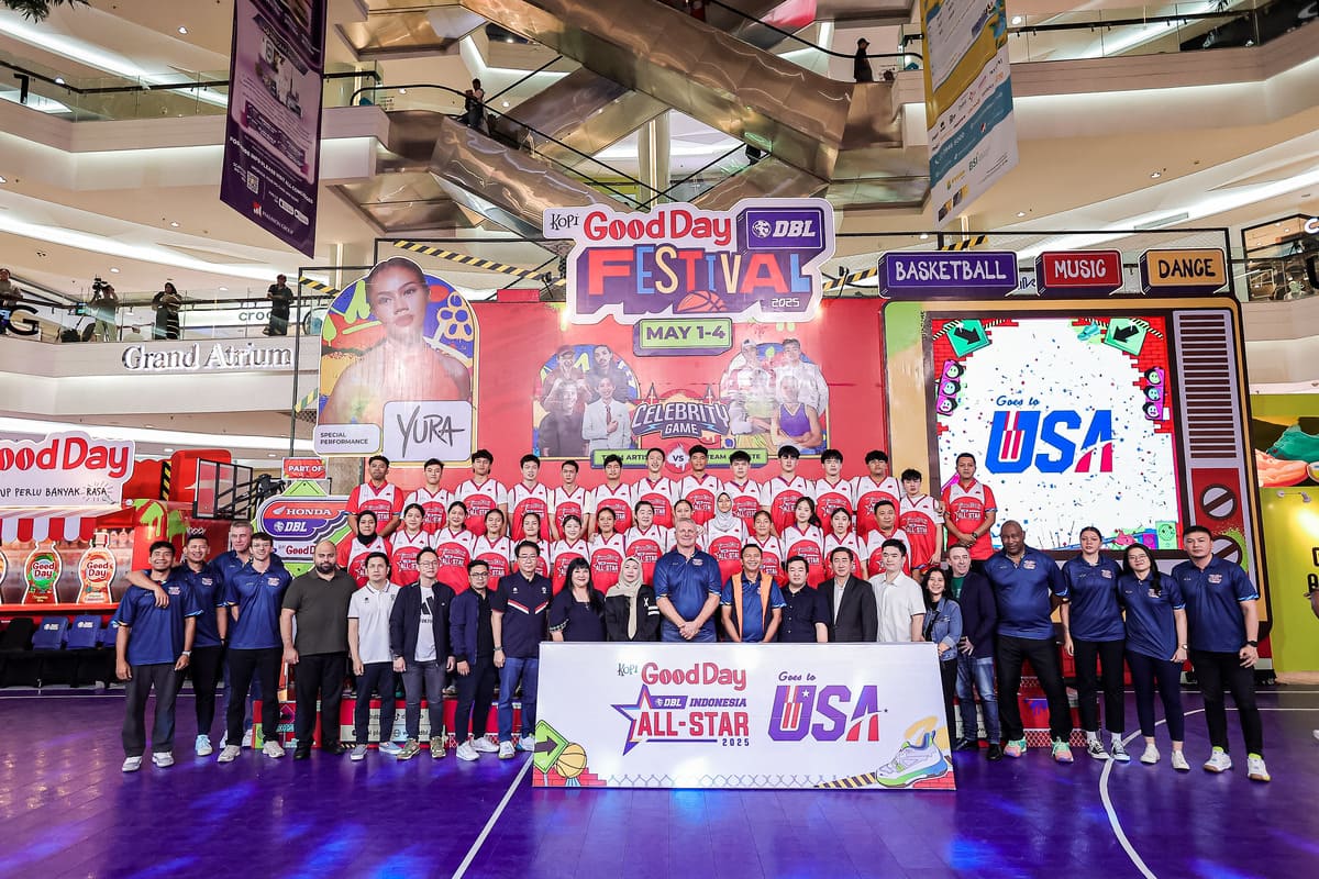 24 Pemain Terbaik Terpilih! DBL Indonesia All-Star 2025 Siap Berlatih di Amerika Serikat