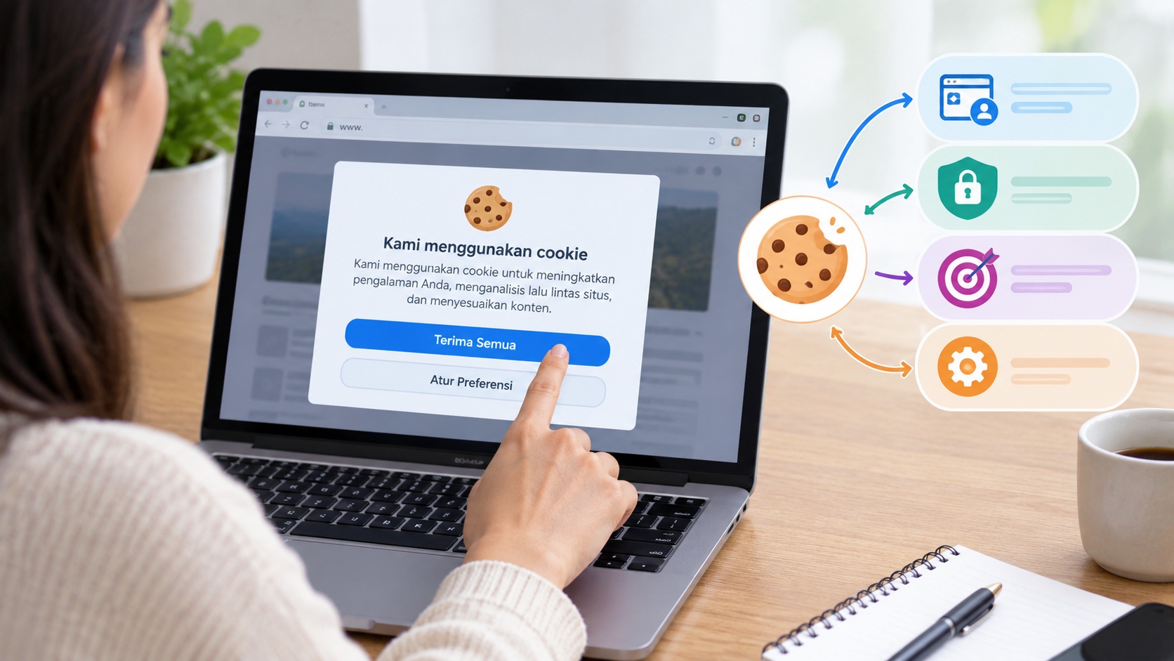 Jangan Asal Klik Setuju, Ini Alasan Situs Web Meminta Izin Cookie