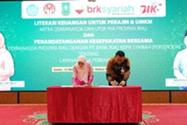 Sinergi Dekranasda Riau dan BRKS Syariah, Dorong UMKM Naik Kelas Lewat Akses Modal dan Literasi Keuangan