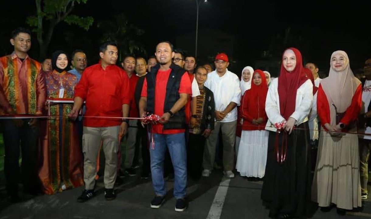 Wali Kota Resmikan Taman Labuai, Dorong Ruang Kreatif dan UMKM