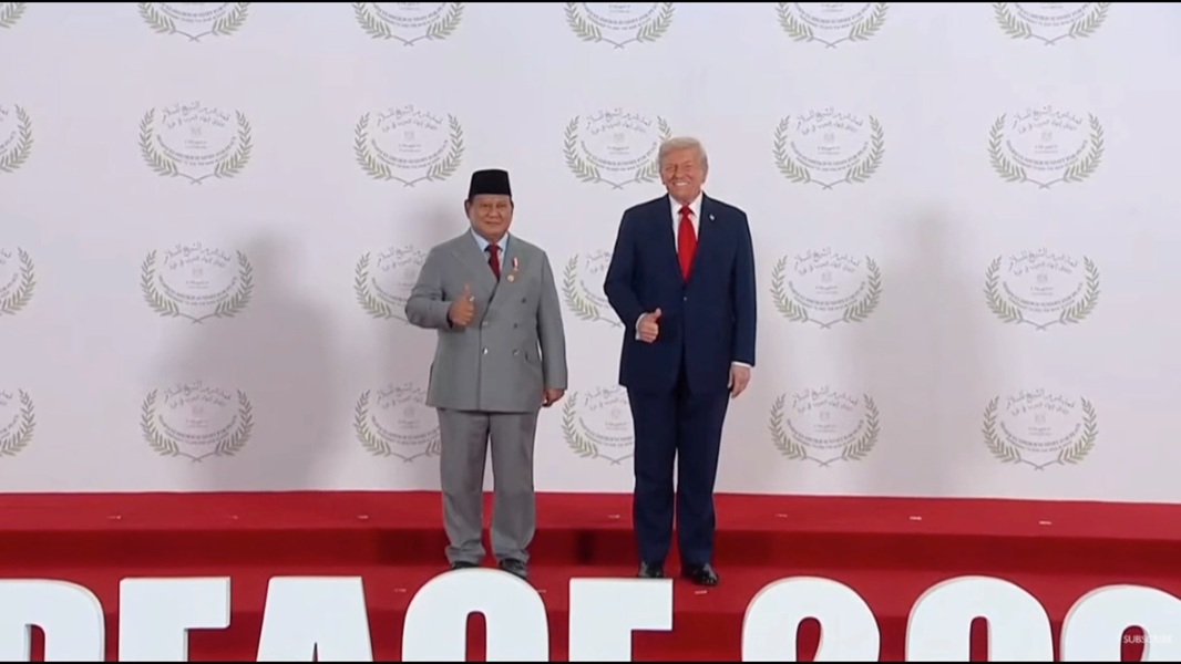 Momen Diplomatik Hebat: Trump Puji Prabowo di KTT Perdamaian Gaza, Indonesia Disorot Dunia