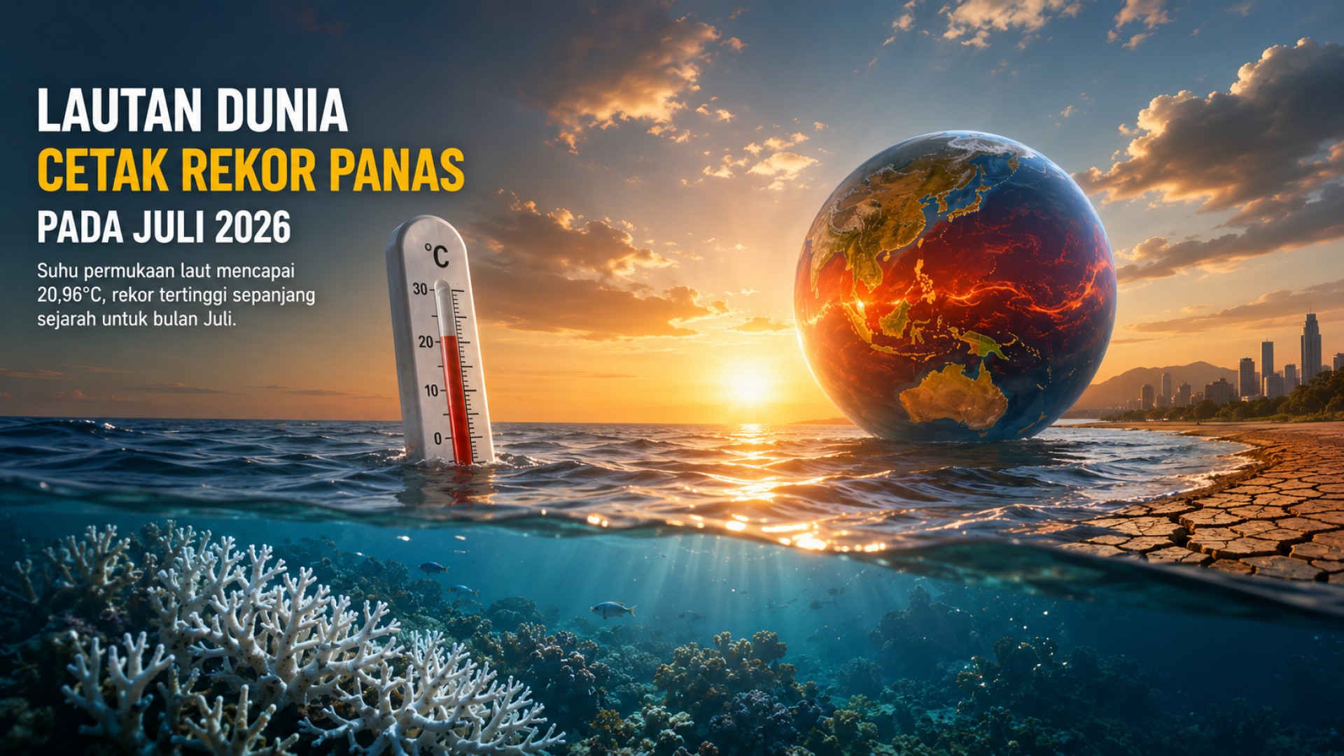 Suhu Laut Dunia Makin Panas, El Nino Bisa Membuat Cuaca Semakin Ekstrem