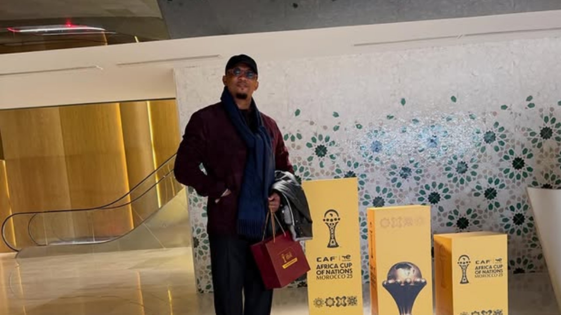 Skors dan Denda CAF Menjerat Samuel Eto’o Usai Kontroversi Piala Afrika