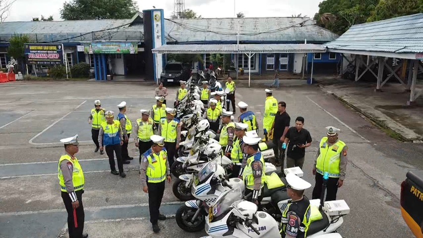 Siaga Satu! Polda Riau Kerahkan Armada Tempur dan Personel Full Power Amankan Nataru 2025