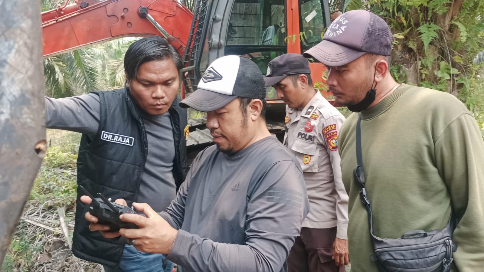Nekat Buka Lahan Pakai Api, 4 Pelaku Karhutla di Siak Ditangkap Polisi