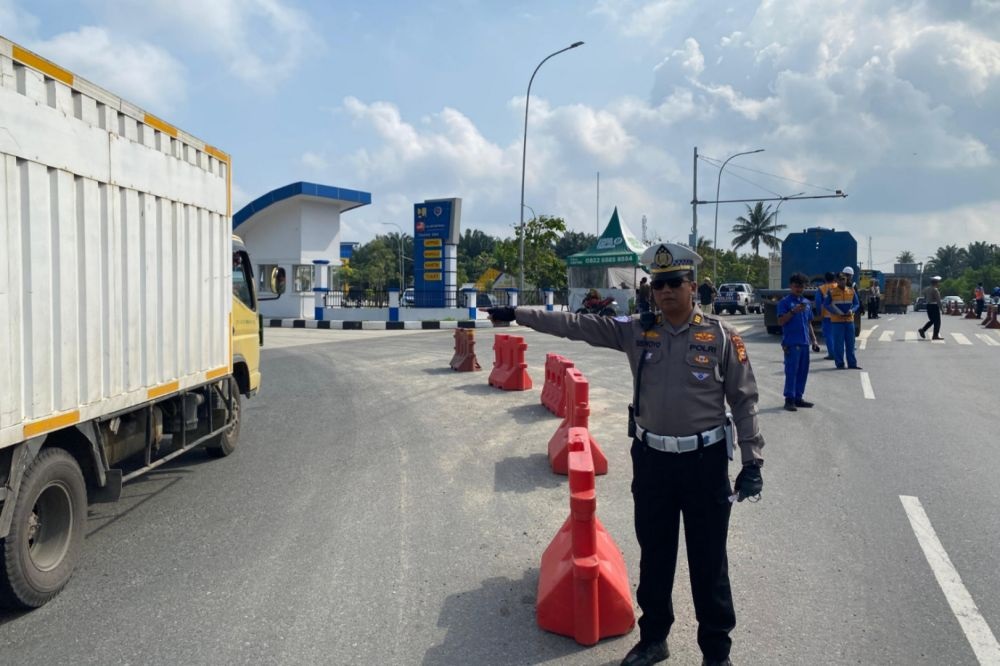 Operasi ODOL Polda Riau Temukan SIM Palsu dan Puluhan Pelanggaran Lalu Lintas