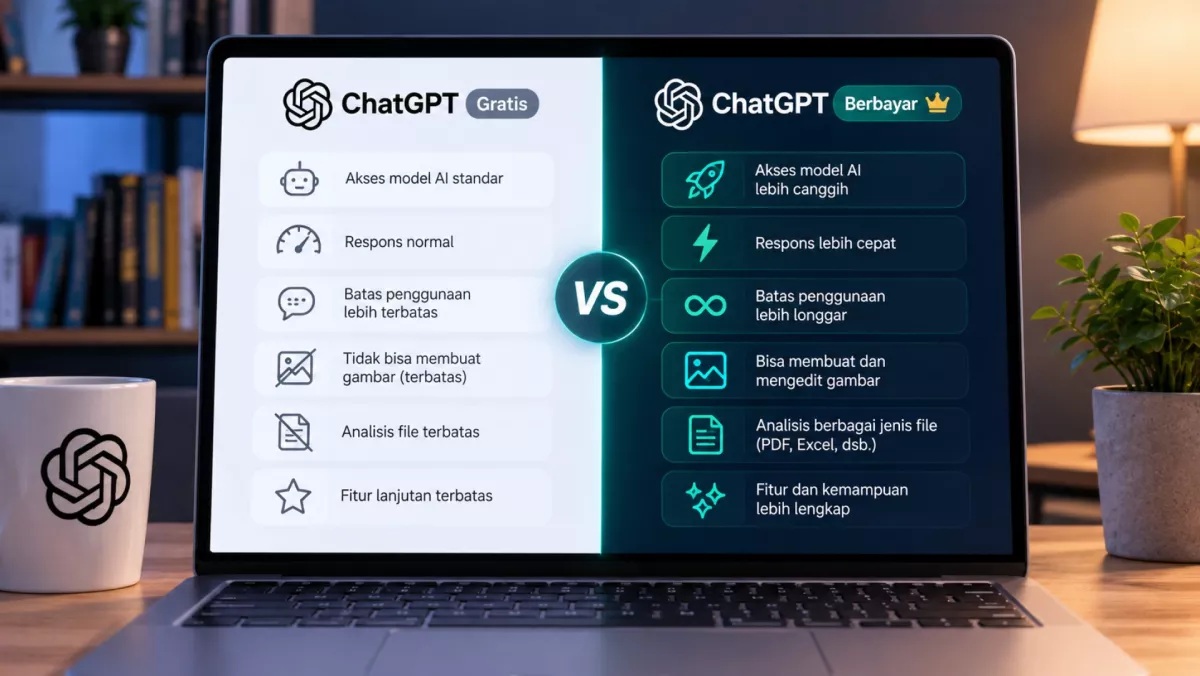10 Keuntungan ChatGPT Plus yang Tidak Didapat Secara Penuh di Versi Gratis