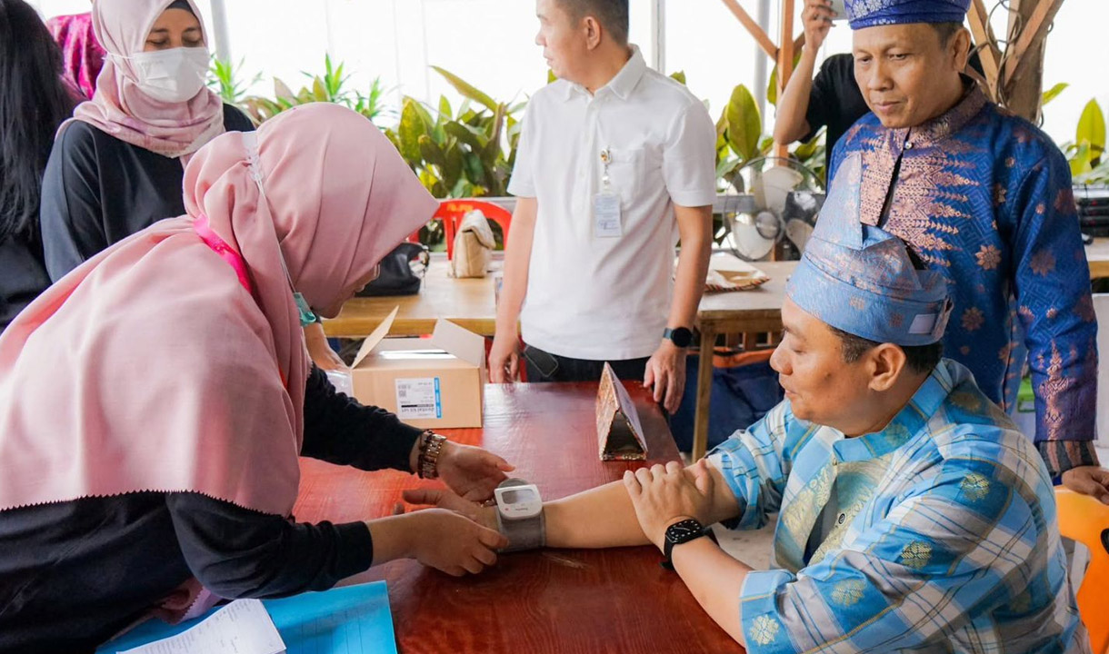 Pemko Pekanbaru Gelar Cek Kesehatan Gratis Bersama Komunitas