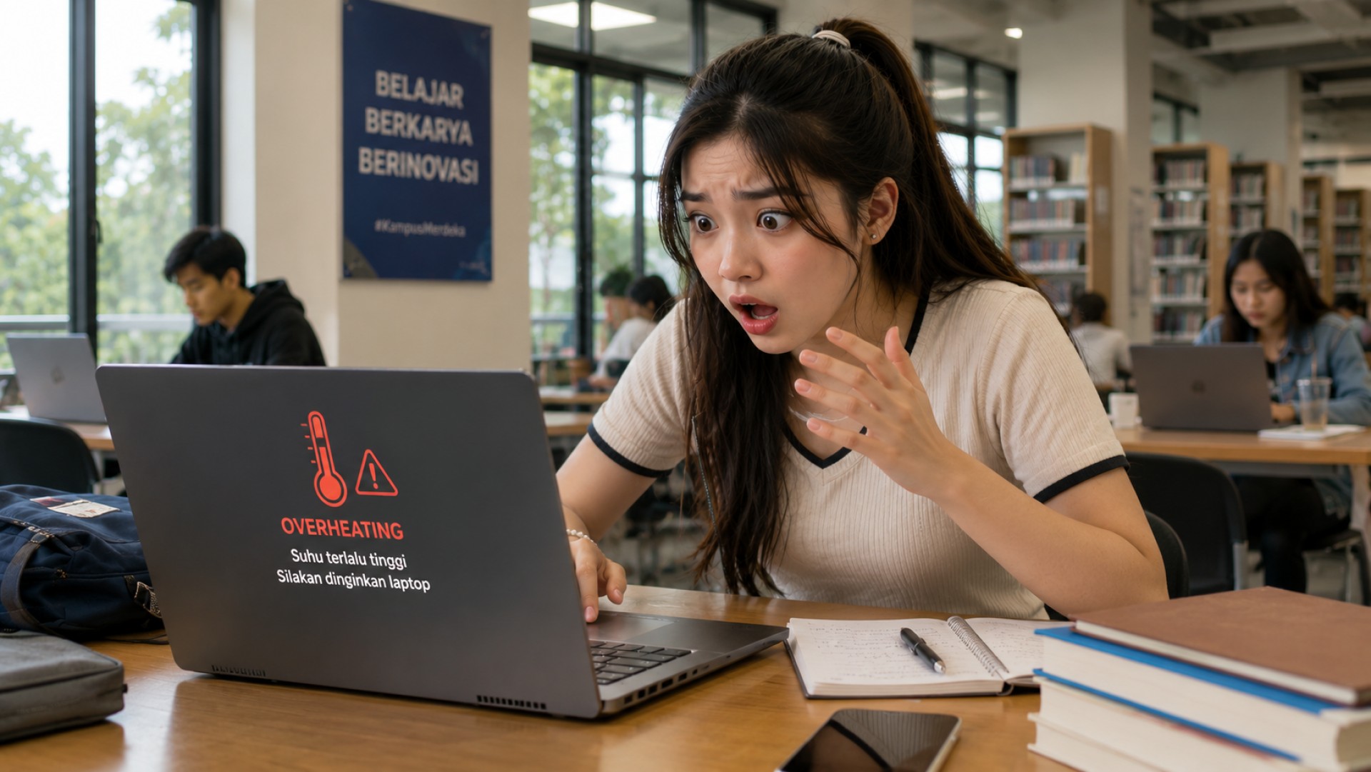 Laptop Sering Overheating? Kenali Penyebabnya sebelum Makin Parah