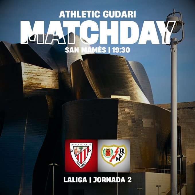 Athletic Bilbao vs Rayo Vallecano: Duel Sengit Berebut Poin Penuh