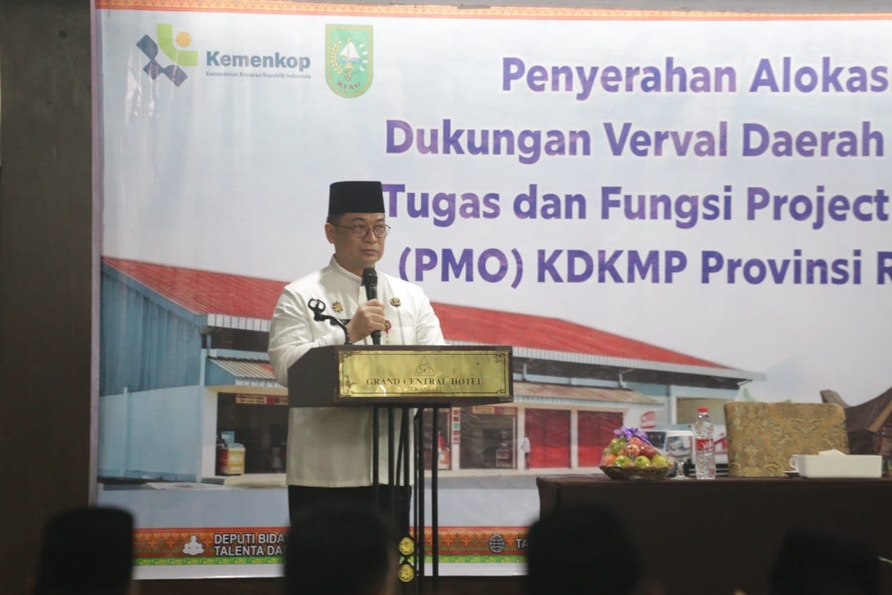 Pemprov Riau Dorong Percepatan Pembangunan KDKMP, Kemenkop Kucurkan Dekon Rp3,7 Miliar