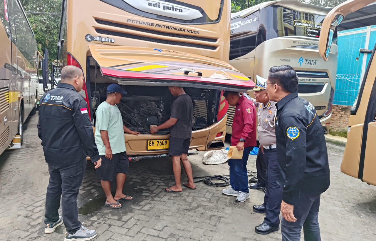 Jemput Bola, Polantas di Riau Pastikan Armada Angkutan Tak Sekadar Jalan Tapi Aman
