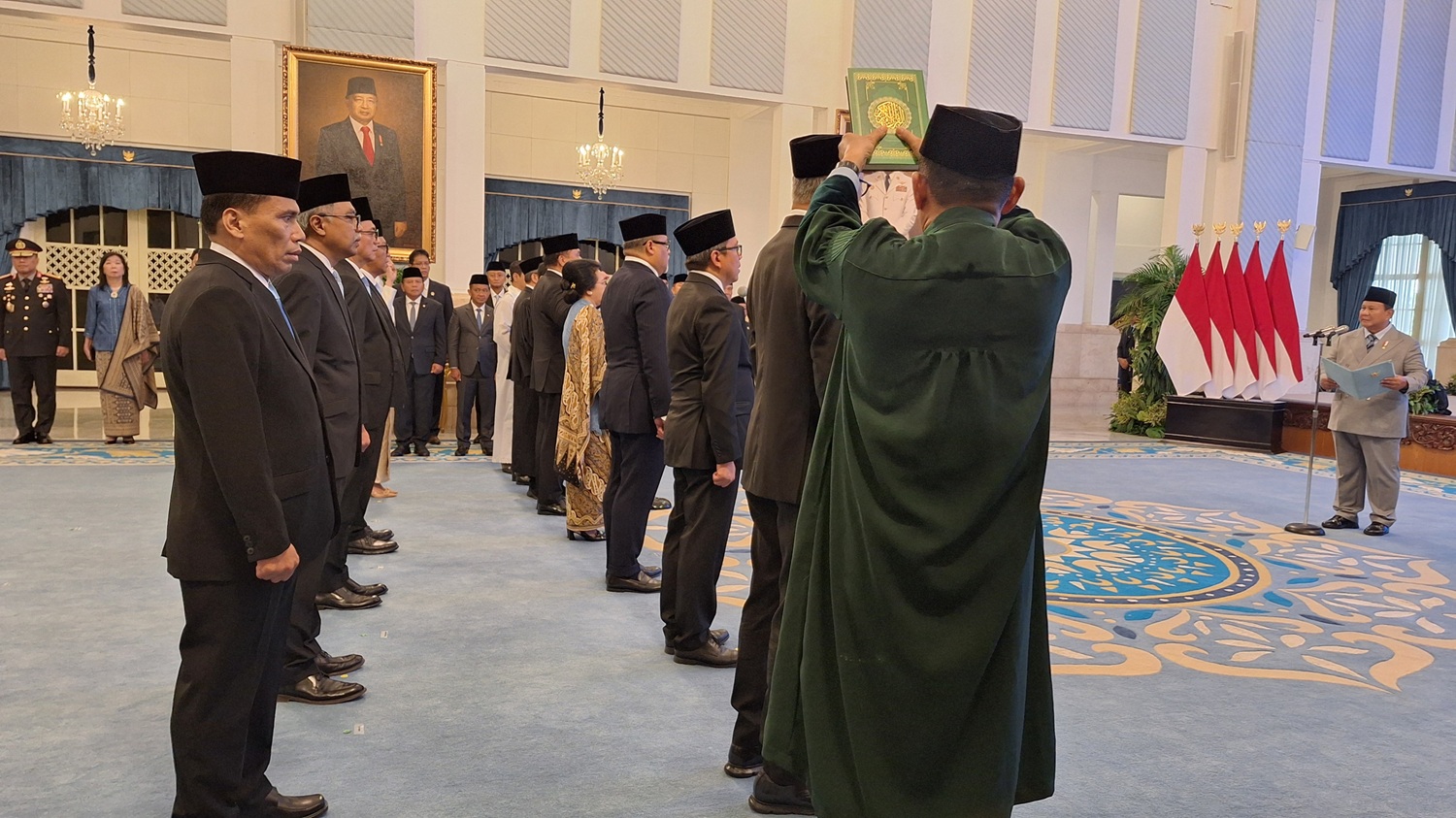 Prabowo Resmi Tunjuk 10 Duta Besar dan 1 Wakil Dubes RI untuk Negara Sahabat