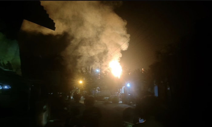 Ledakan Kilang Pertamina Internasional Riau, Warga Berhamburan Keluar Rumah