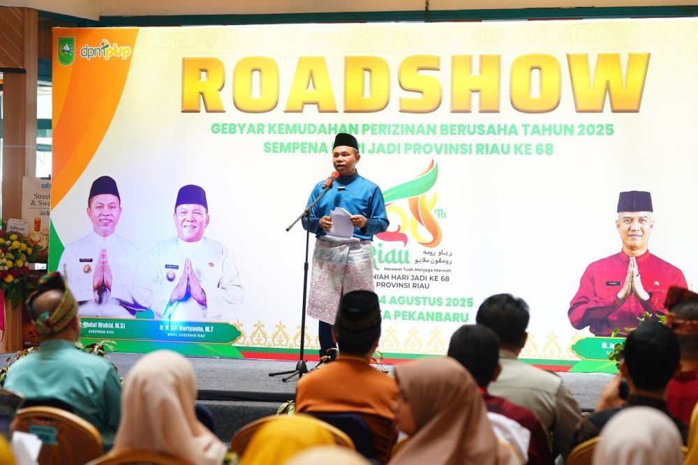 Gebyar Perizinan Usaha Digelar di Pekanbaru, UMKM Riau Didorong Tumbuh Lebih Kuat