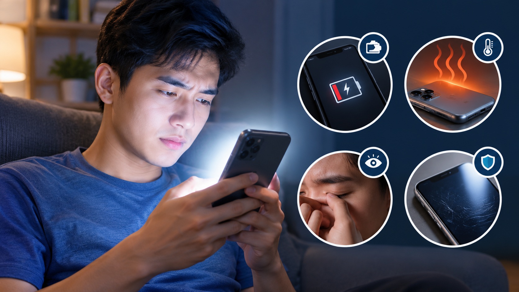 Sering Pakai HP dengan Layar Terang? Ini Dampaknya bagi Baterai dan Mata