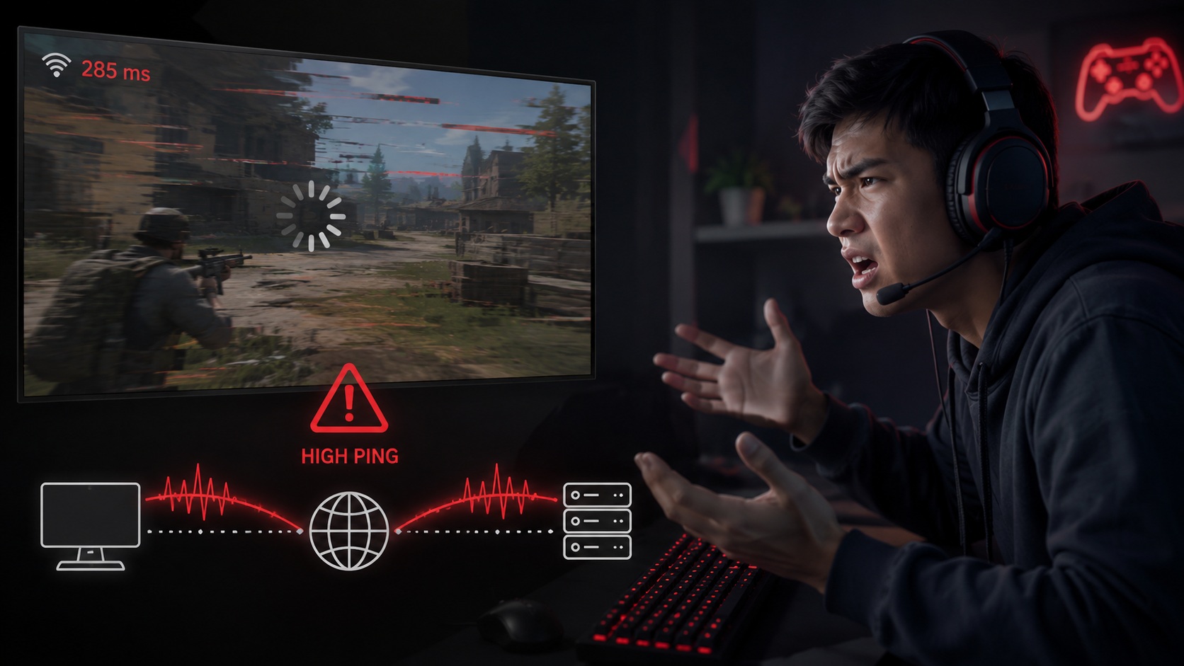 Ping Tinggi saat Gaming? Ini Efeknya yang Bisa Bikin Permainan Berantakan