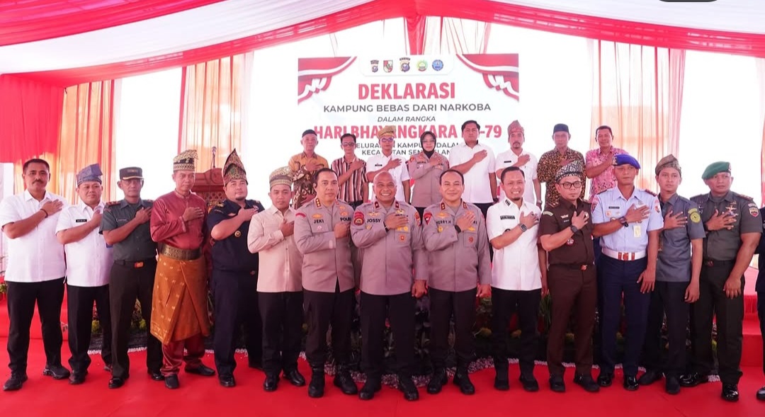 Kampung Dalam Deklarasi Bebas Narkoba: Dari Zona Merah Jadi Ikon Ekonomi Kreatif Pekanbaru