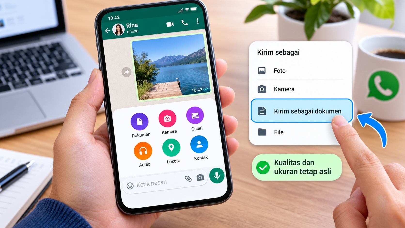 Foto WhatsApp Terus Bertambah di Galeri? Begini Cara Menghentikannya