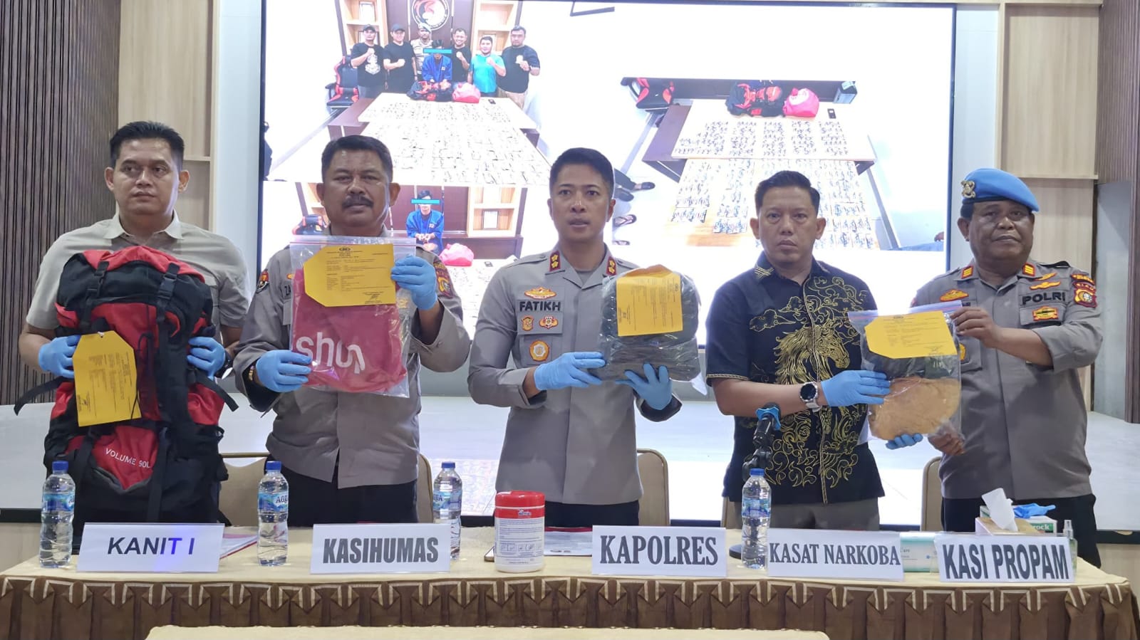 Bawa 3 Kg Cartridge Narkoba ke Medan, Pria Asal Lampung Ditangkap Polres Dumai