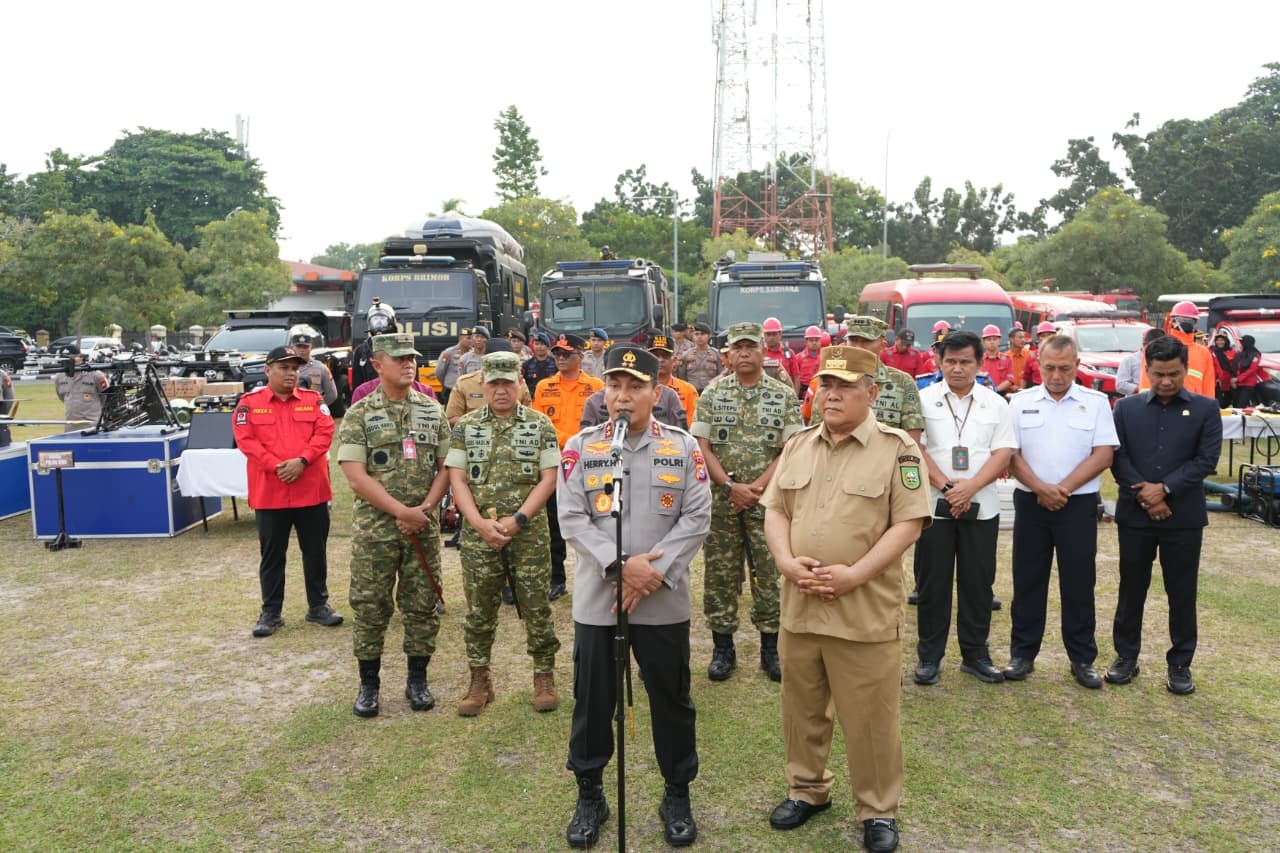 Karhutla Riau Mengintai, 63 Apel Kesiapsiagaan Sudah Digelar