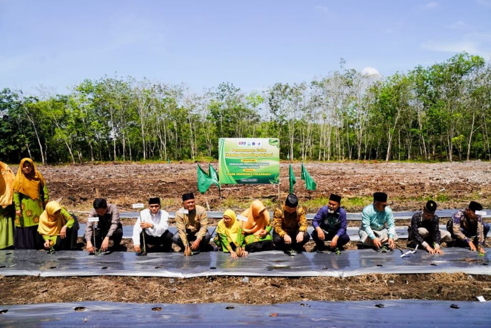 UMRI Gandeng BI dan Pemkab Kampar, Tanam Cabai Demi Ketahanan Pangan Nasional