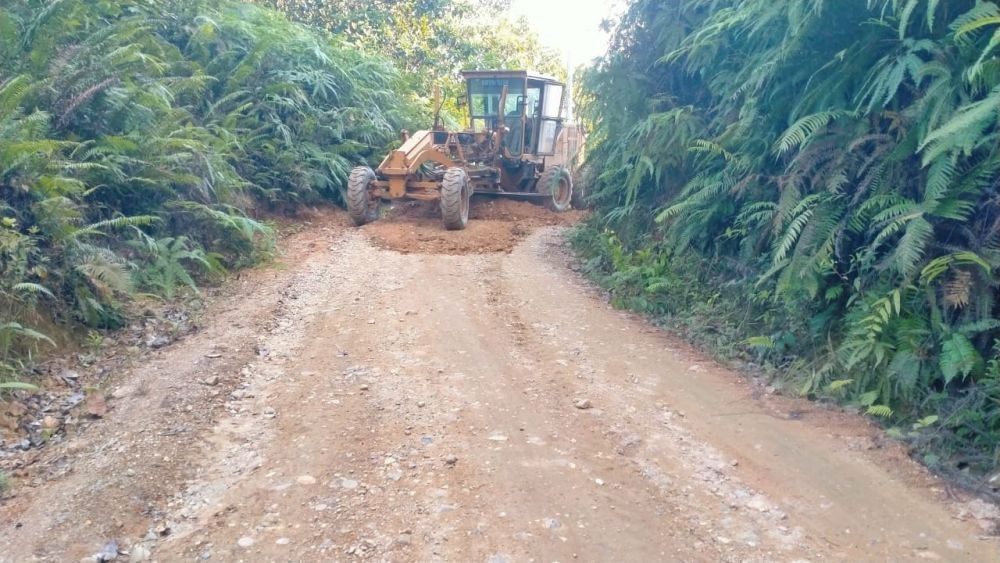 Perbaikan Jalan Lubuk Agung-Batu Sasak Dikebut, Pemprov Riau Fokus Buka Akses Kampar Kiri Hulu