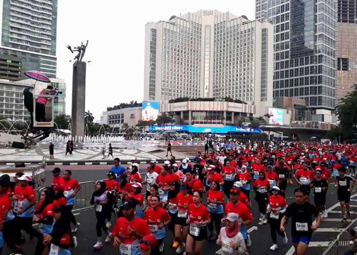 BTN Jakim 2025 Sukses Digelar, Lautan Manusia Penuhi Jalan Sudirman Thamrin