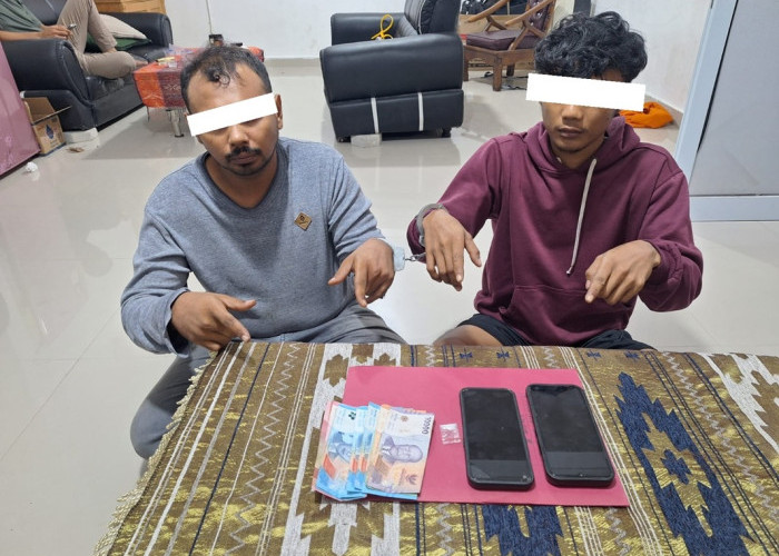 Operasi Kilat Tengah Malam! Polisi Mandau Bongkar Jaringan Sabu, Dua Pengedar Langsung Diringkus