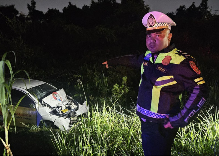 Sopir Maxim Tewas usai Ditabrak Bus Pelangi di Pekanbaru