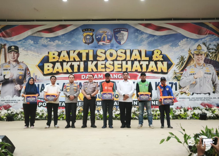 Peringati HUT Lantas Bhayangkara ke-71, Ditlantas Polda Riau Kumpulkan 350 Kantong Darah