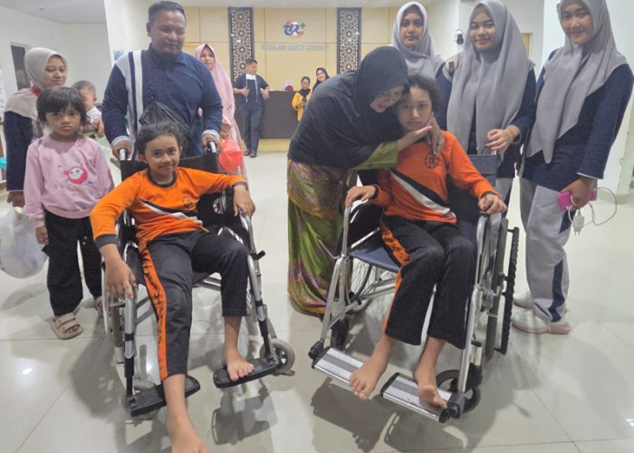 Bupati Siak Pastikan Kondisi Anak-anak Korban Ambruknya Tangsi Belanda Membaik, 1 Anak Dirujuk