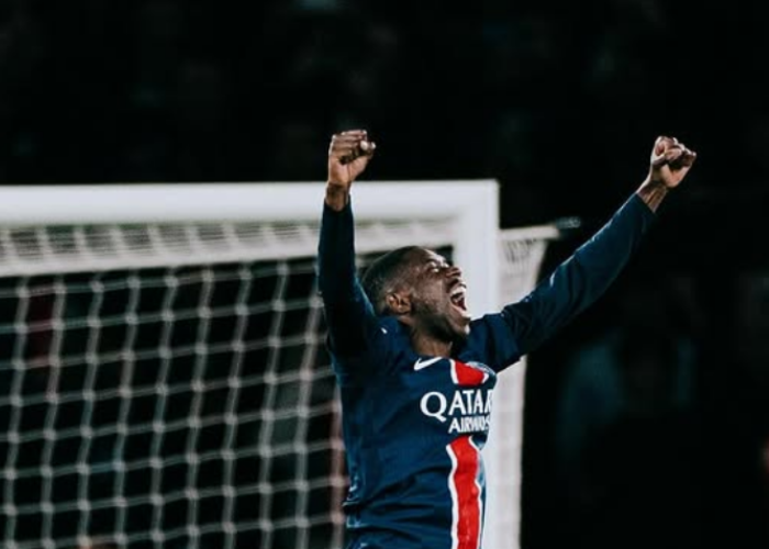 Dua Gol Ousmane Dembele Antar PSG Kembali ke Puncak Ligue 1