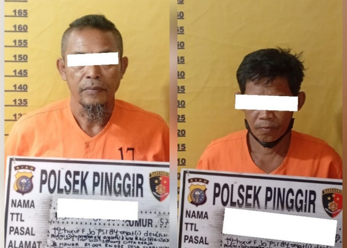 Perambahan Hutan Terbongkar, Polisi Amankan 2 Orang di Bengkalis