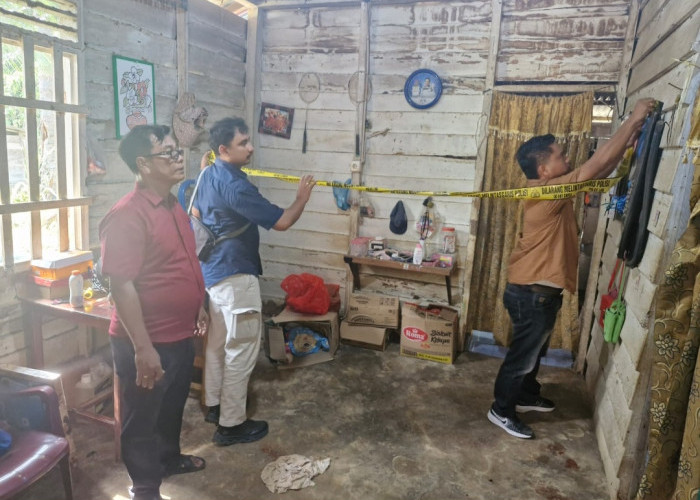 Tragedi Berdarah di Bengkalis, Anak Kandung Tega Bunuh Ayah Saat Terlelap