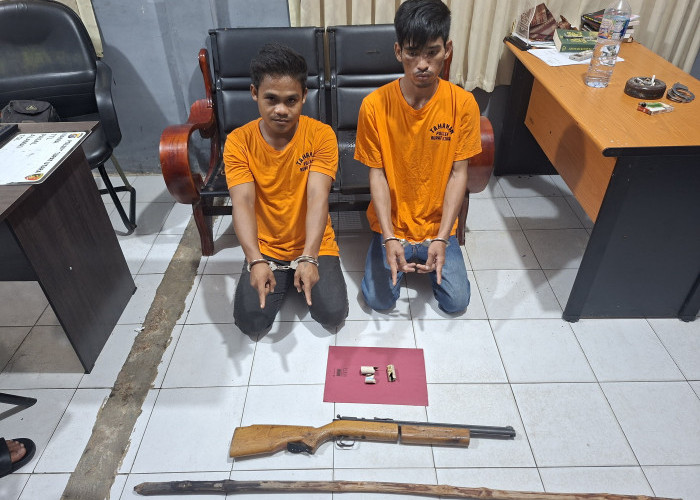 Seorang Wanita di Bengkalis Diteror 2 Pria Bersenjata, Ditangkap Polisi Positif Narkoba