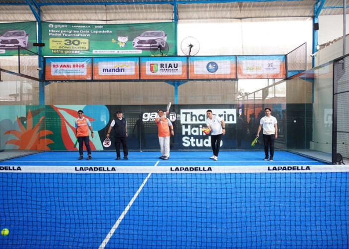 Gala Lapadella Gubernur Cup 2026 Resmi Gebrak Pekanbaru, Ajang Tarung Atlet Padel Paling Bergengsi