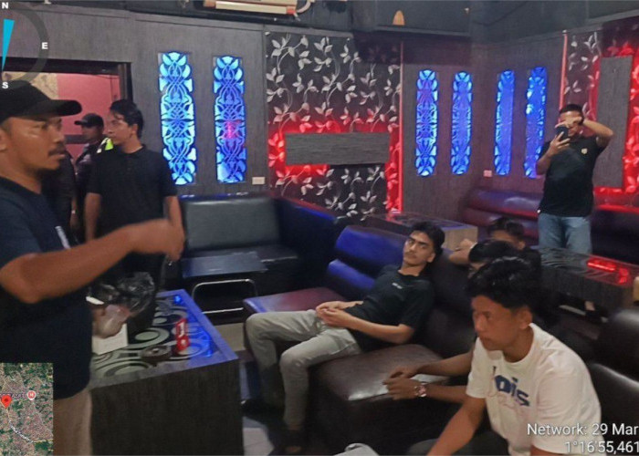 Hasil Razia Tempat Hiburan Malam di Mandau: 7 Orang Positif Narkoba, Pengelola KTV Diperiksa