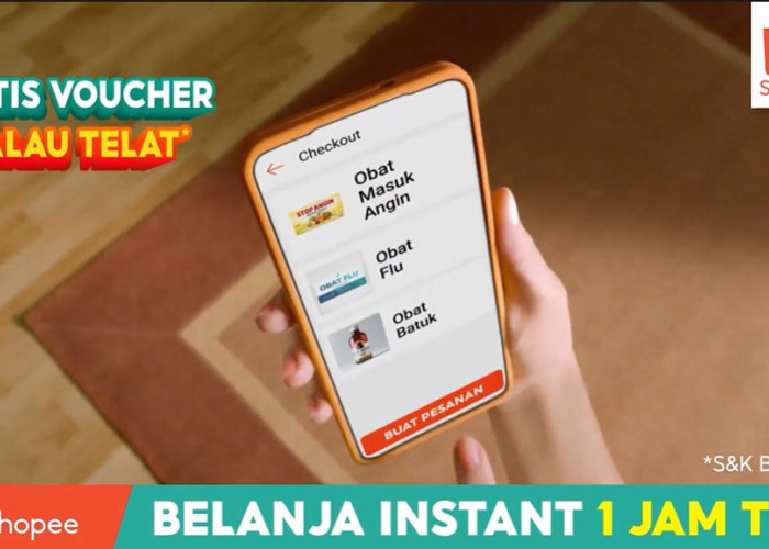 Shopee Permudah Belanja Bahan Makanan hingga Obat Bebas di Belanja Instant 1 Jam Tiba