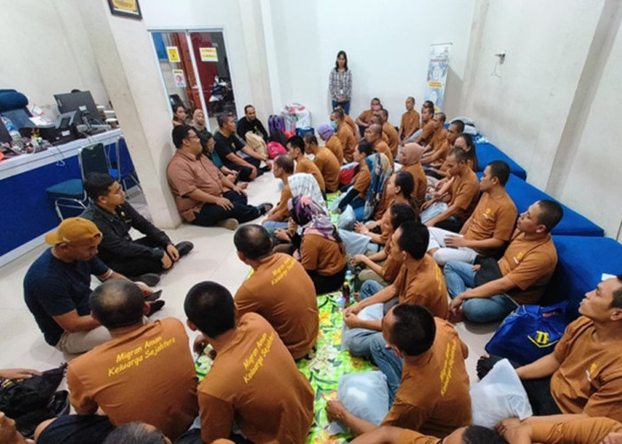 43 PMI Nonprosedural Dipulangkan dari Malaysia ke Dumai