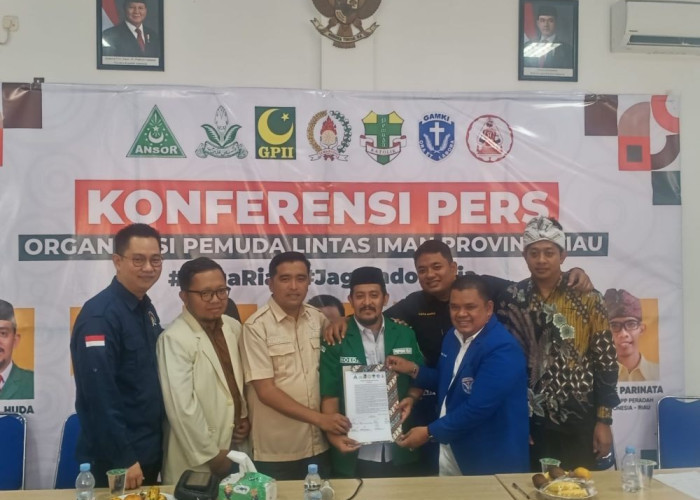 Pemuda Lintas Iman Riau Tolak Demo Anarkis, Serukan Penyampaian Aspirasi Damai
