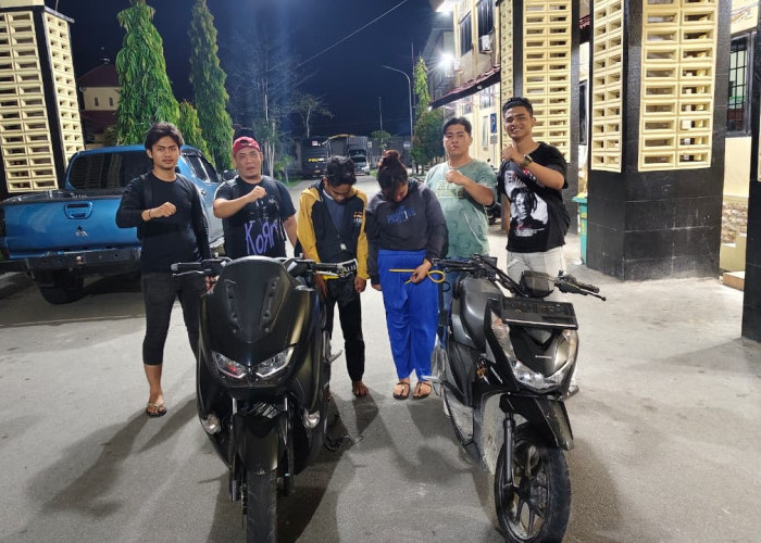 Awas Curanmor! Sepasang Kekasih Nekat Gasak Motor di RSUD Bengkalis, Begini Nasibnya Sekarang