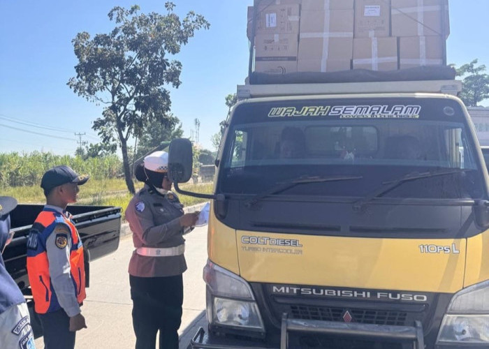 80 Truk ODOL Terjaring Razia di Pekanbaru, Lalu Lintas Macet & Warga Terganggu!