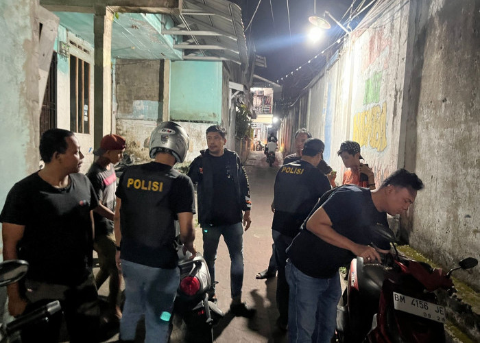 Polresta Pekanbaru Razia Kampung Dalam Kota Pekanbaru, 4 Orang Positif Narkoba