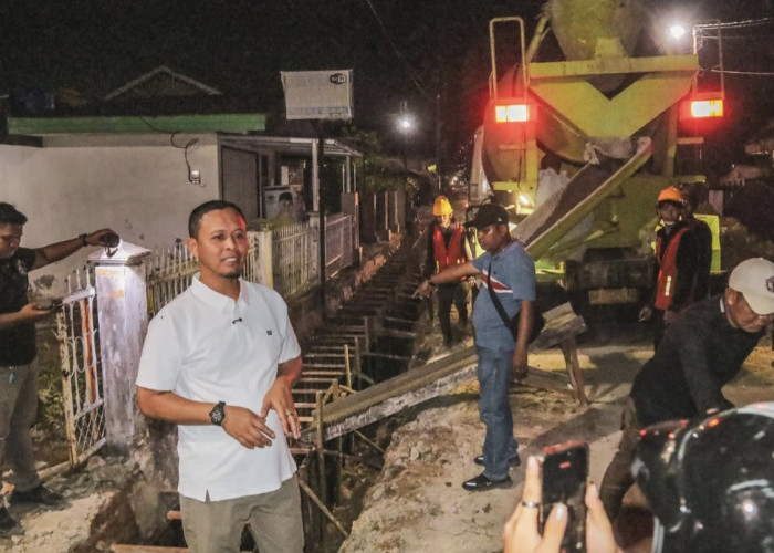 Gerak Cepat Atasi Banjir, Wako Pekanbaru Ngebut Bangun Drainase